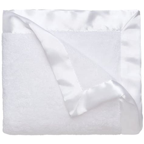 Elegant Baby Fleece Blanket 36 X 45 White Stitch Sensations