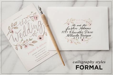 Learn Calligraphy Wedding Invitations Home Interior Design