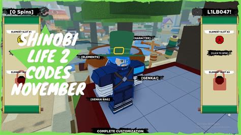 If you want early access to these codes then bookmark this page or you can follow us. All Shinobi Life 2 Codes September (Roblox) - YouTube
