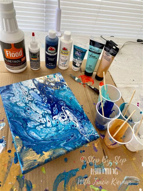 How To Do Acrylic Pouring Step By Step Tutorial For Beginners