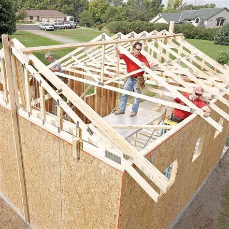 How To Make Shed Roof Trusses Image To U
