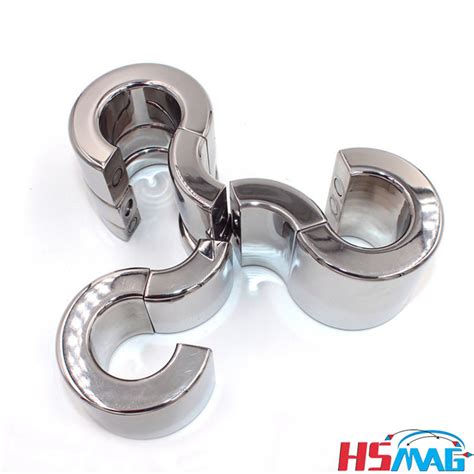 40mm 660g Heavy Duty Magnetic Penis Ring Metal Cock Ring Ball Stretcher Magnets By Hsmag