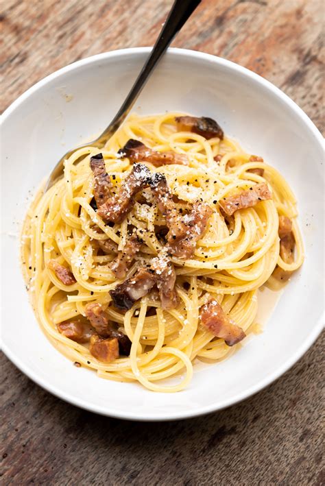 Classic Carbonara Recipe How To Make Authentic Italian Spaghetti Alla