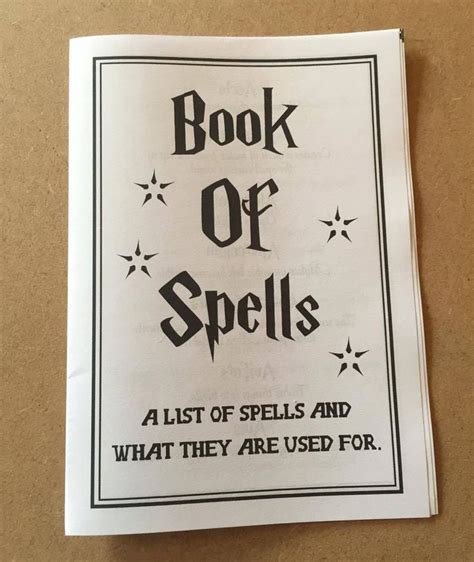 I add 3 new spells in my spell book and this. Printable Spell Book, Book of Spells, Harry Potter Spells ...