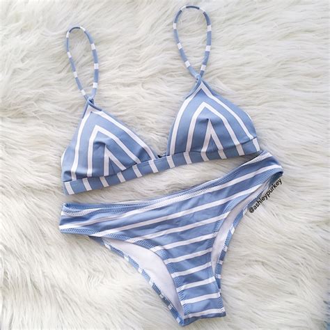 Acacia Swimwear Swim Baby Light Blue And White Striped