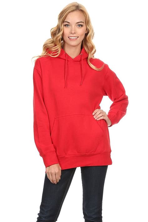 fleece pullover hoodies oversized sweater reg and plus size sweatshirts red ck12mgkxvft