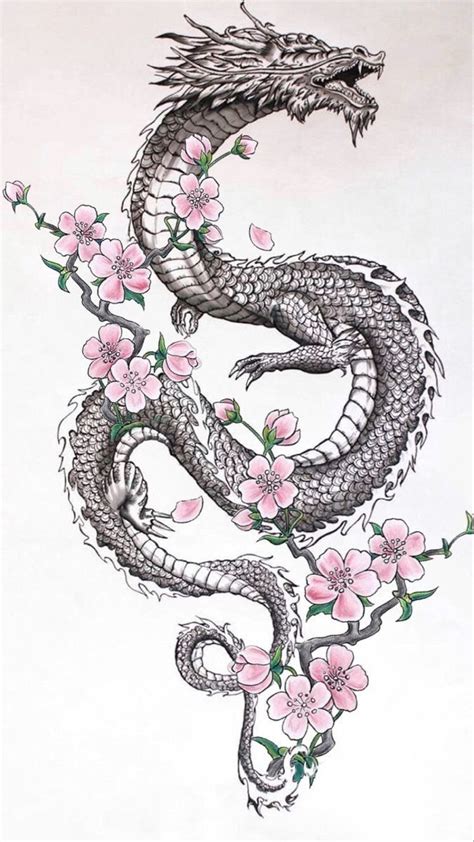 Dragon Tattoo Back Dragon Tattoo Drawing Asian Dragon Tattoo Small