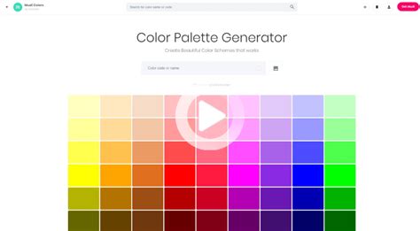 12 Color Palette Generators Best Web Design Blog In 2020