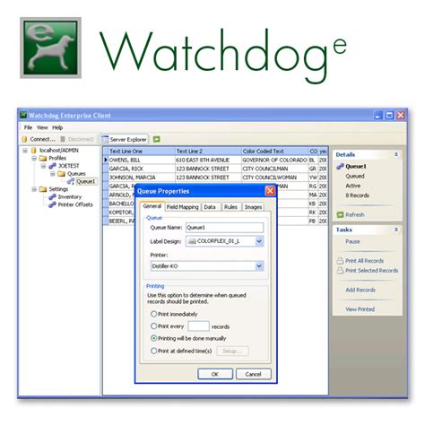 Watchdog Enterprise Data Polling Print Software Edp Europe