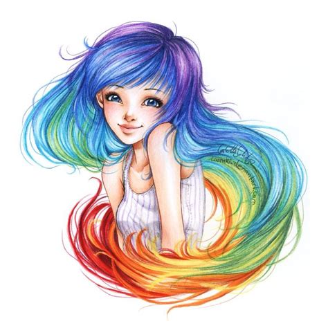Rainbow Hair Wiki Anime Amino