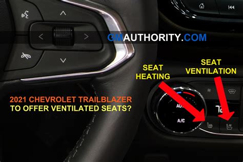 2021 Chevrolet Trailblazer May Offer Ventilated Seats Gm Authority