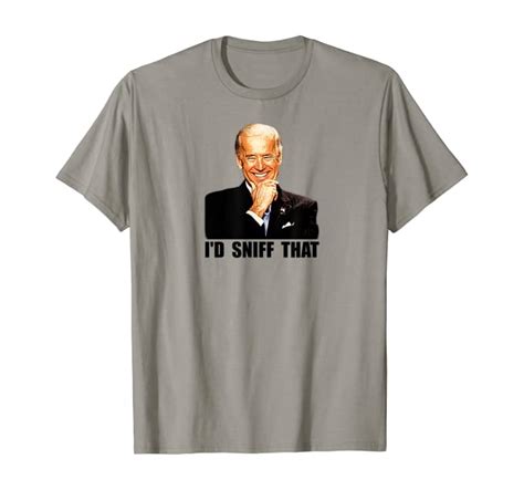 Id Sniff That Funny Joe Biden Campaign T Shirt Clothing