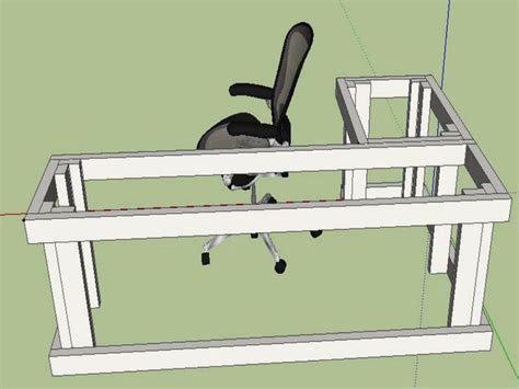I really like this diy l shaped desk design. l shaped desk plans diy - Google Search | Projects ...