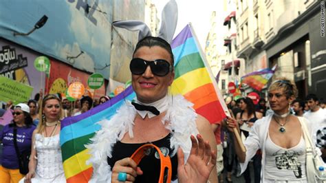 Turkish Gay Pride March Draws Thousands CNN Com