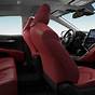 Toyota Red Interior Camry