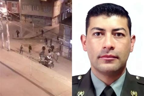 Capitán De La Policía Asesinado Durante El Paro Nacional Los Presuntos Homicidas Quedaron