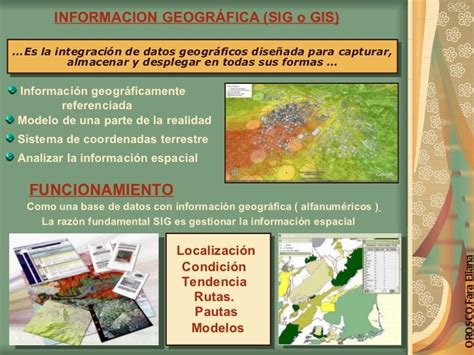 Sistema De Informacion Geográfica Sig O Gis