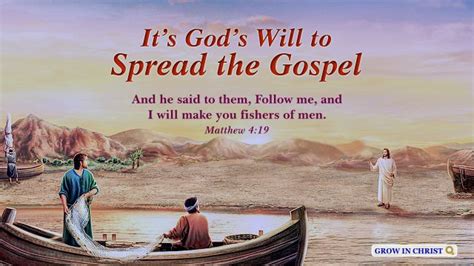 Bible Verse Of The Day Matthew 4 19 It’s God’s Will To Spread The Gospel