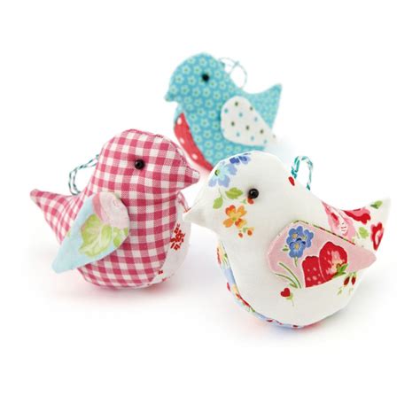 Craft Ideas Hobbycraft Fabric Birds Sewing Projects For Beginners
