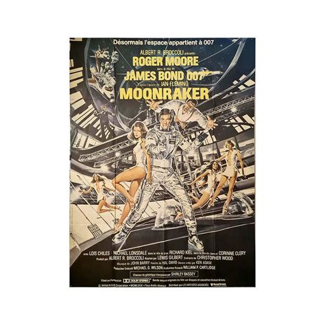 Dan Goozee Original Vintage 007 James Bond Movie Poster A View To A