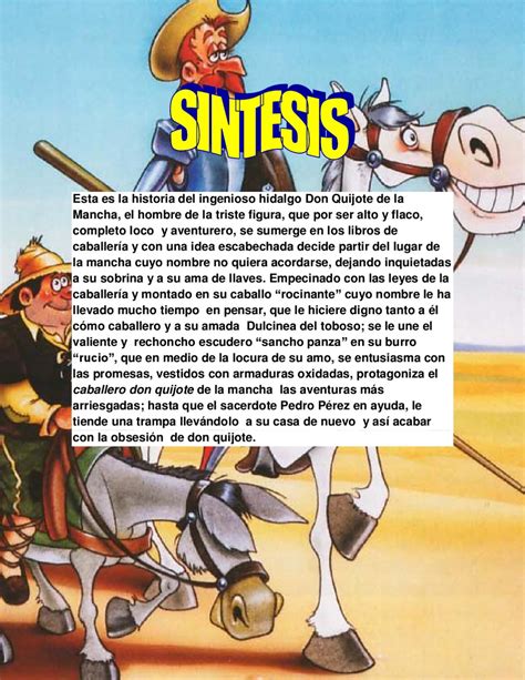 Una adaptación simple en presente y pasado de la obra de miguel de cervantes. Don Quijote De La Mancha Linro Completo En Pdf | Libro Gratis