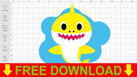 50 best printable baby shark coloring pages. Baby Shark SVG Cutting Files Free for Cricut Silhouette ...