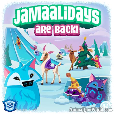 December Updates Jamaaliday 2017 Animaljam News
