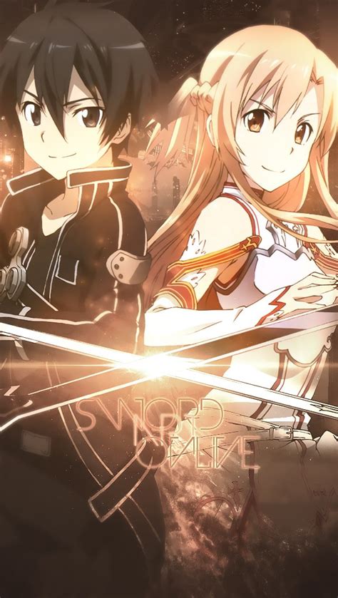 Kirito And Asuna Sword Art Online Anime Wallpaper Full Hd