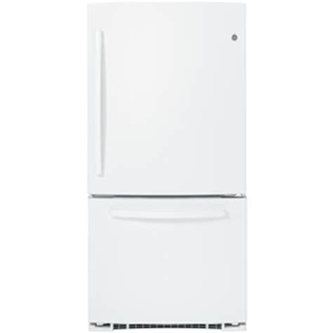 Shop GE 23 1 Cu Ft Bottom Freezer Refrigerator With Single Ice Maker