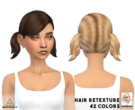Sims 4 Base Game Hair Retexture Oneeuromutt