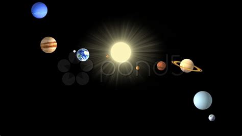 Solar System Hd 30fps Stock Footage Youtube