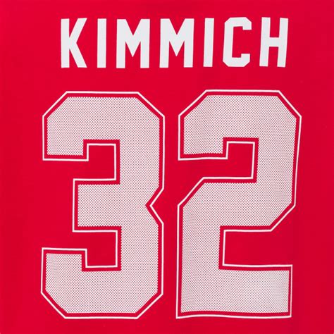 Fc bayern münchen matchworn training set shirt teamline adidas sponsor hose ucl. Kinder T-Shirt J. Kimmich | Offizieller FC Bayern Fanshop