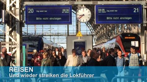 Fahrgäste warteten in wolfsburg vergeblich auf einen ice in fahrtrichtung berlin. Lokführer-Streik: Zugverkehr lahmgelegt - Pfingsten droht ...