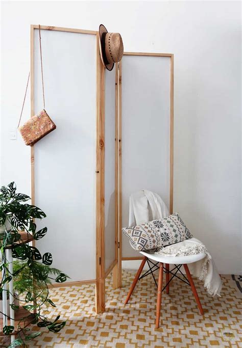 How To Build A Simple Room Divider Ohoh Deco