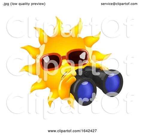 3d Sun Binoculars By Steve Young 1642427