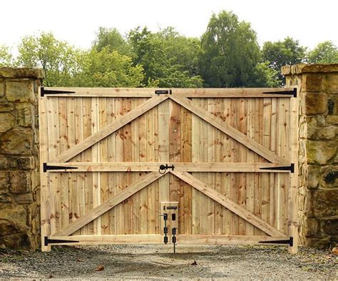 Installation Of A Gate Barnet Landscape Gardening