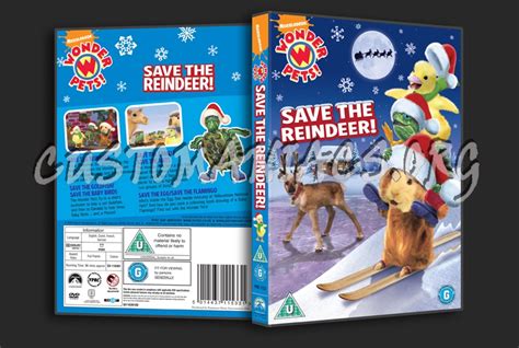 Wonder Pets Save The Reindeer Dvd Cover Dvd Covers And Labels By