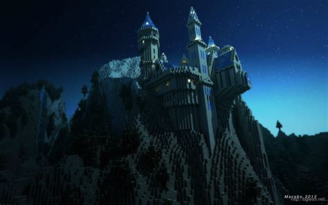 Download Minecraft Wallpaper Castel High Resolution Full Size