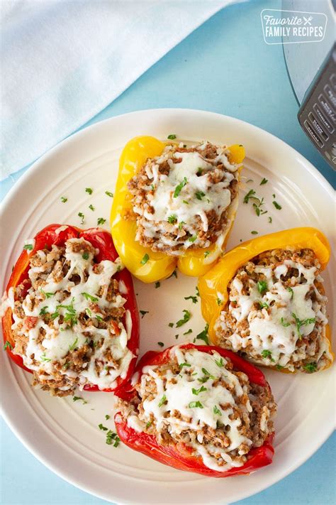 The Best Instant Pot Stuffed Peppers In Under 30 Minutes