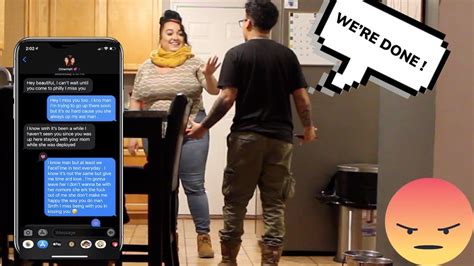 If and when he does start to miss you, he will contact you. GOT CAUGHT TEXTING SOMEONE ELSE ! |PRANK| - YouTube