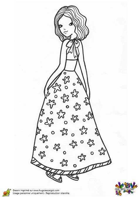 Venez découvrir tous nos dessins sur dessin.tv! Coloriage fashionista robe scintillante | Coloriage, Image ...