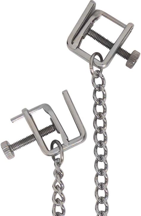 Spartacus Nipple Clamps With Adjustable Jewel Chain Amazon Ca Health Personal Care