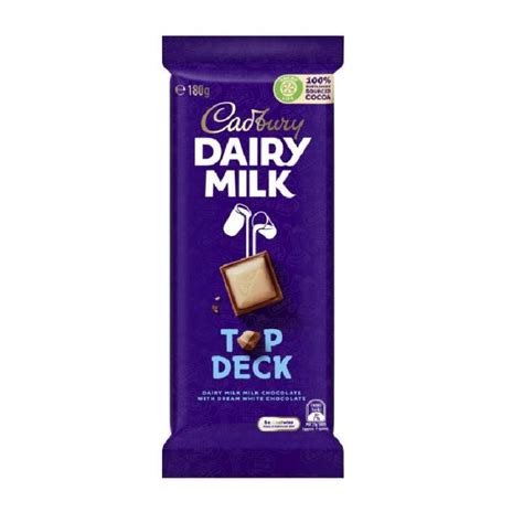 Cadburys Top Deck Bar 180g 15ct Mad About Candy