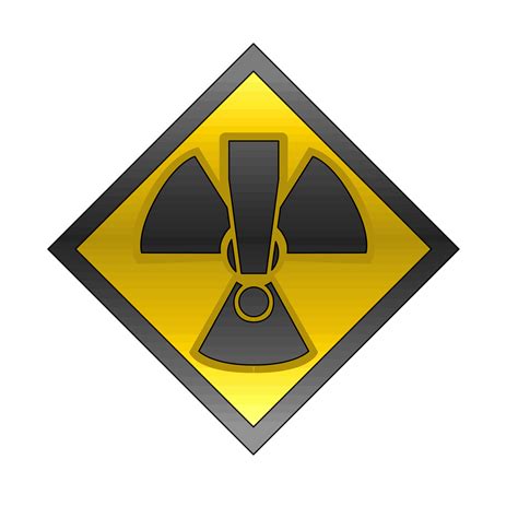 Illustration Of Radiation Symbol 35932173 Png