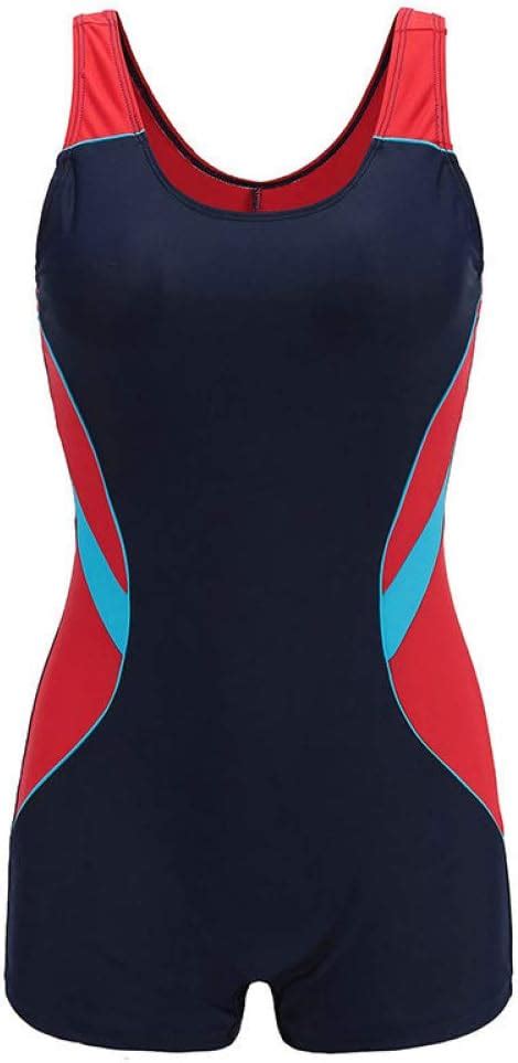 Hazvpo Badeanzug Bikini Einteiliger Badeanzug Sportbadebekleidung Damen