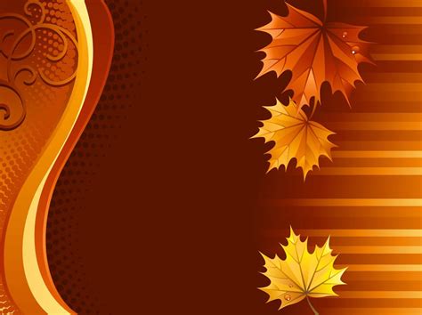 Autumn Leaves Background Vector Art And Graphics
