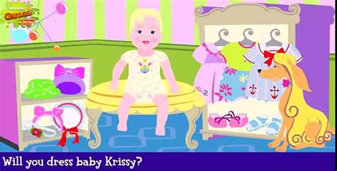 Dressing Baby Games Or Baby Krissy Game For Girls To Play For Free Zk