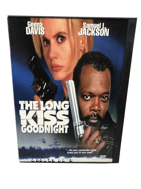Movie With Geena Davis And Samuel L Jackson - The Long Kiss Goodnight (DVD, 1997) N4446 Geena Davis Samuel.L. Jackson