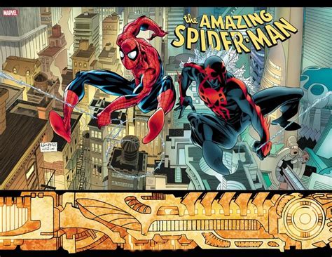 The Amazing Spider Man Vol 5 33 Variant Cover Art By Rick Leonardi