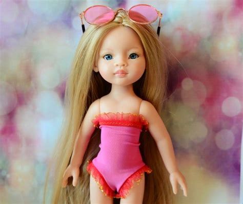 Swimsuit Swimwear For Dolls 13 Inch Clothes For Paola Reina Doll Les Cheries Doll Clothes 13